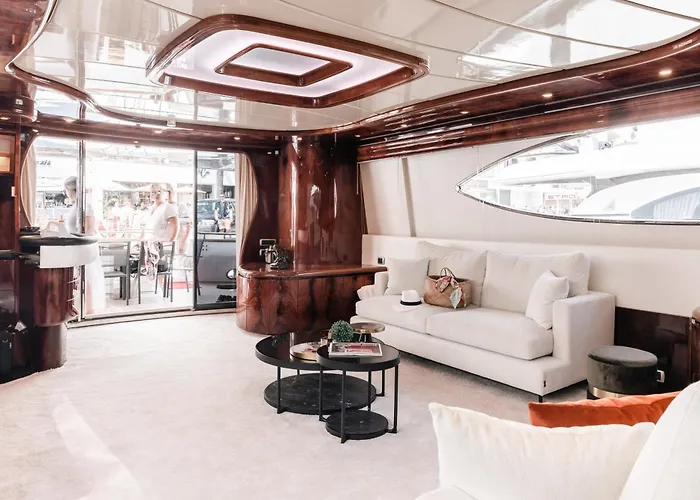 Botel Super Yacht Located In Puerto Banus